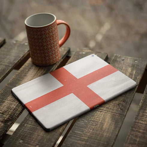 England Flag Distressed iPad Skins